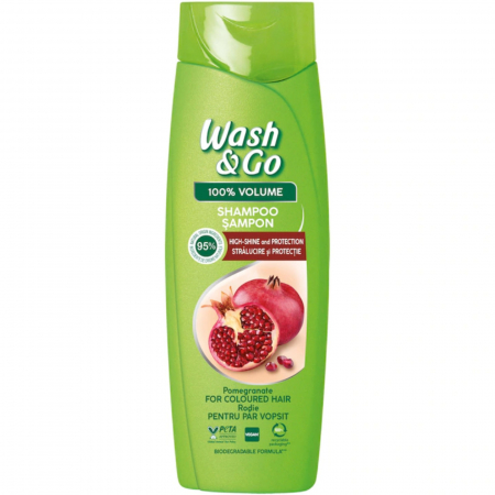 Sanatate si cosmetica - WASH AND GO SAMPON 360ML RODIE