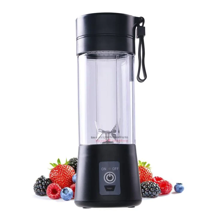 Blender, Juicer, Shaker Portabil Reincarcabil USB, Capacitate 380 ml storcator de fructe si legume [6]