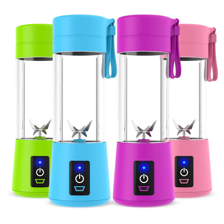 Blender, Juicer, Shaker Portabil Reincarcabil USB, Capacitate 380 ml storcator de fructe si legume [2]
