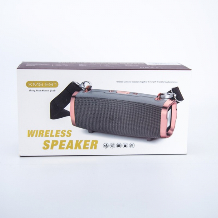 Boxa portabila Bluetooth,Radio, USB, card, radio FM, USB [4]
