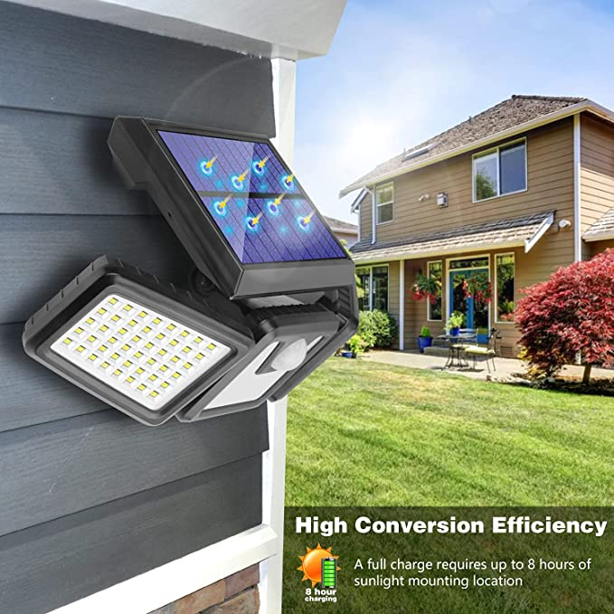 Lampa Solara LED cu senzor crepuscular si senzor de miscare [3]