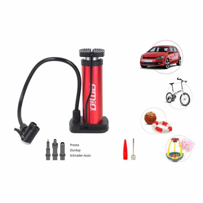 Mini-Pompă pentru Umflare cu Presiune Maximă de 11 BAR / 160 PSI - Caracteristici și Specificații: [3]