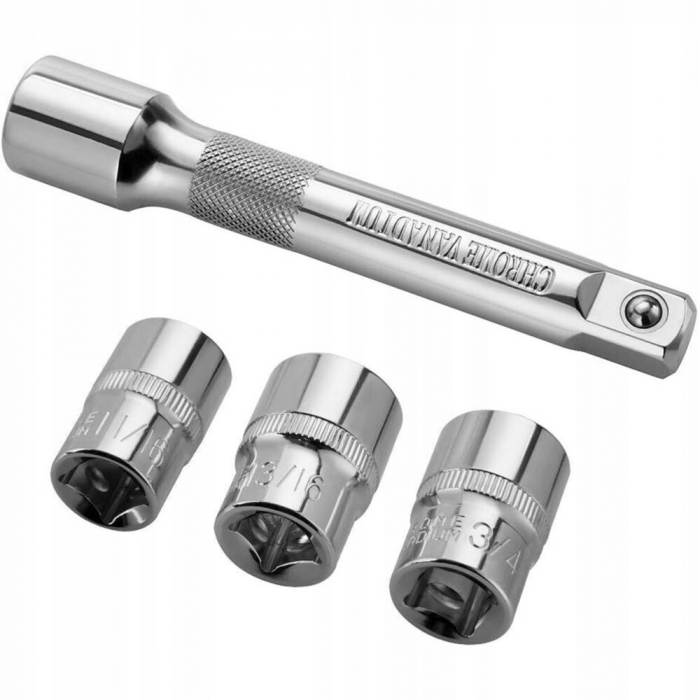 Set cheie roti dinamometrica reglabila 28-210 Nm, cu 3 tubulare 17, 19, 21 mm [5]