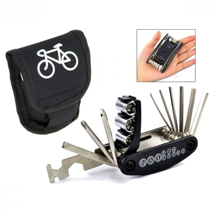 Trusa cu chei si kit de reparatie pana pentru bicicleta AVX-RW8 [4]