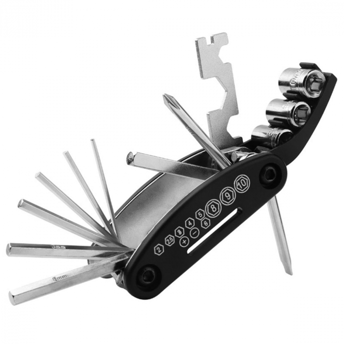 Trusa cu chei si kit de reparatie pana pentru bicicleta AVX-RW8 [2]