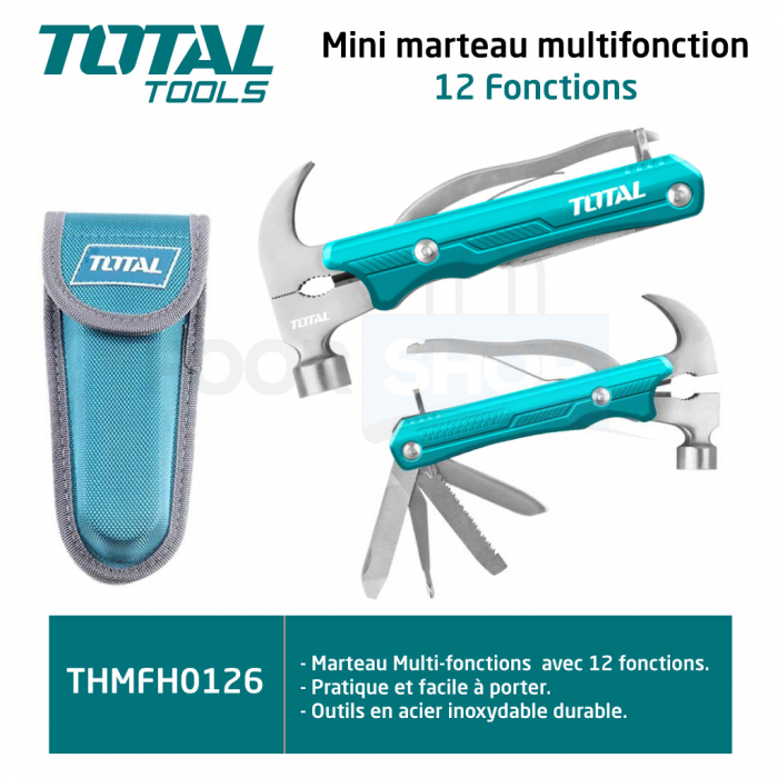 Unealta /  Ciocan multifunctional - 12 functii Total THMFH0126 Multitools [3]