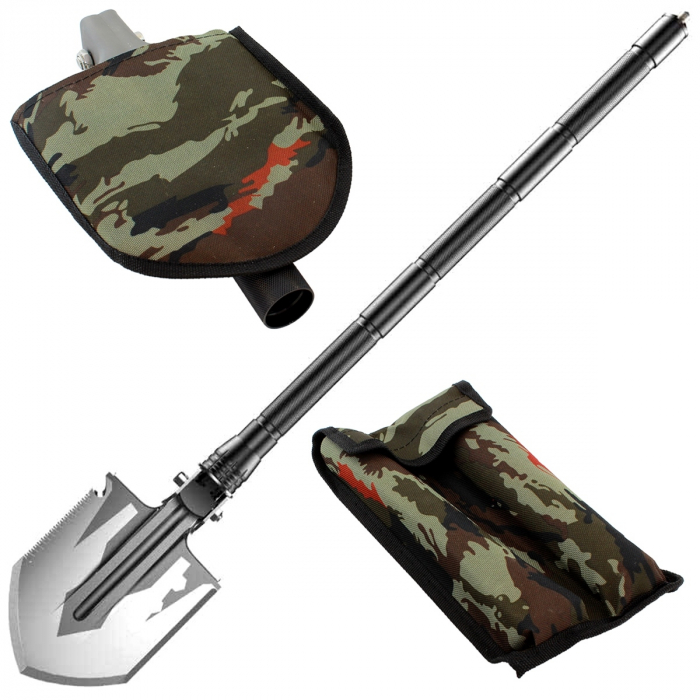 Unealta tip lopata multifunctionala rabatabila "SURVIVAL ESSENTIAL 16in1" pentru iubitorii de natura,multitool [2]