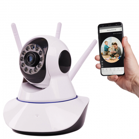 Casa si Gradina - Camera Supraveghere IP Wireless Rotativa