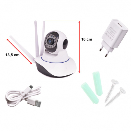 Camera Supraveghere IP Wireless Rotativa [2]