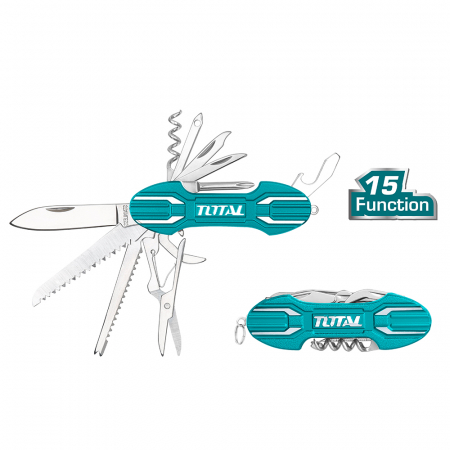 Cuțitul Briceag Multifuncțional Total THMFK0156 - 15 Funcții [3]