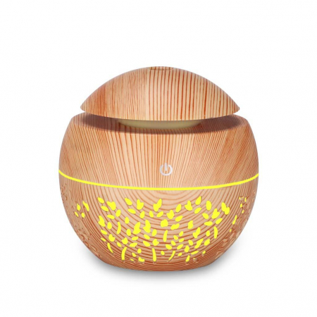 Umidificator si Difuzor de Arome Terapeutice pentru casa birou sau masina - Aromaterapie - cu lumini ambientale si 7 culori LED - 130 ml [3]