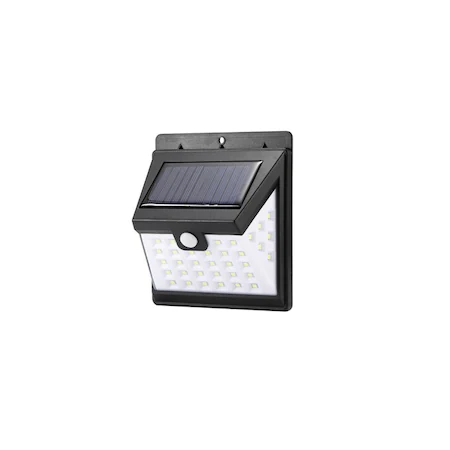 Casa si Gradina - Lampa solara 40 LED-uri, senzor miscare, 3 moduri de functionare, lumina rece, 364lm