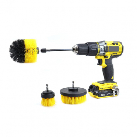 Set 4 perii de curatare si slefuire pentru autofiletanta / bormasina [1]