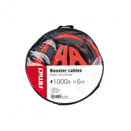 Scule Auto-Moto - Set cabluri de pornire auto Premium cu clesti, 1000A - 6,0m- autoutilitara sau camion