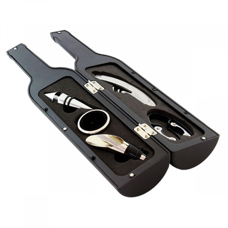 Set Cadou "Accesorii Vin in forma de Sticla, 6in1" [1]