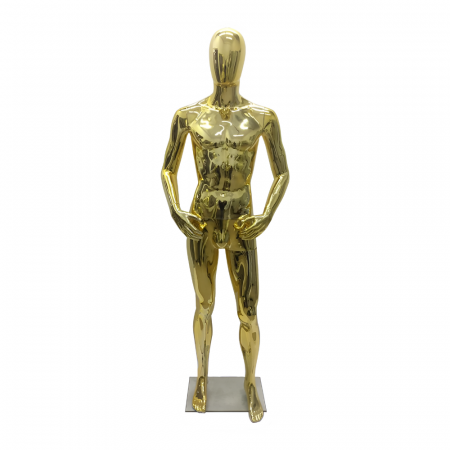 Barbat - Manechin barbat din plastic, Gold, BM3