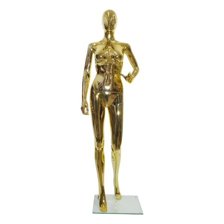 Manechini - Manechin dama din plastic, Gold, BF20