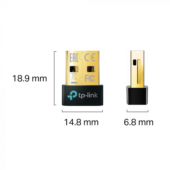 Adaptor Wireless Bluetooth, TP-Link UB500 - Dongle pentru Bluetooth 5.0 [3]