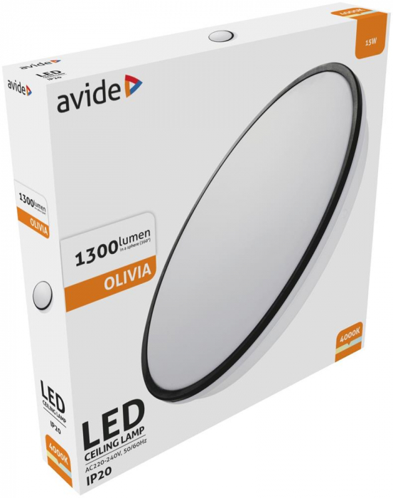 Aplică Plafonieră LED 15W 280*65mm NW 4000K Olivia [2]