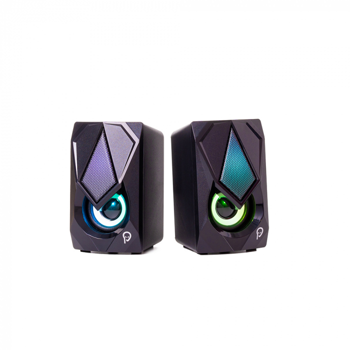Boxe Gaming 2.0 Spacer, Negru, SPB-Storm, 6W(2X3W), USB [5]