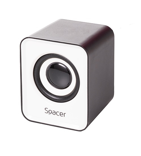 Boxe 2.1 Spacer, Alb, SPB-807, 11W(2X3W+5W), USB – Control Volum, Bass [3]
