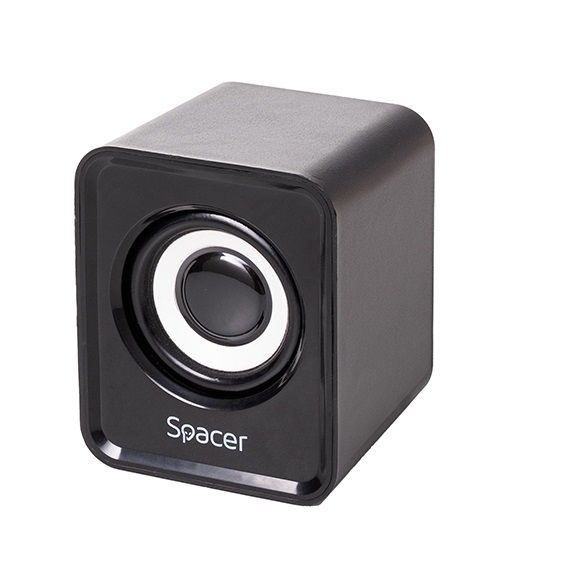 Boxe 2.1 Spacer, Negru, SPB-807, 11W(2X3W+5W), USB – Control Volum, Bass [3]