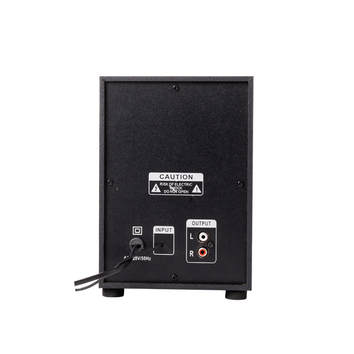Boxe 2.1 Spacer, Negru, SPB-2200, 11W(2X3W+5W) – Control Volum, Bass [2]