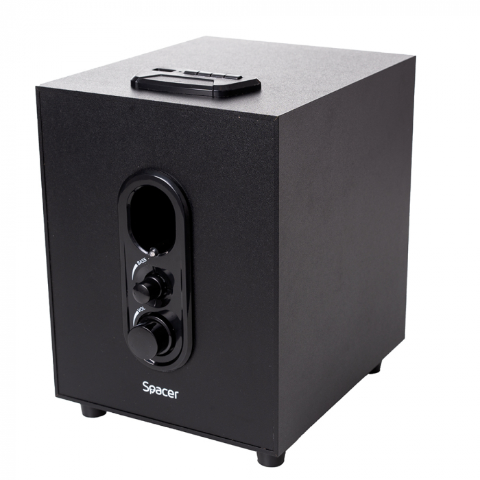 Boxe 2.1 Spacer, BT London, 20W(2X5W+10W), USB – Bluetooth si Jack [4]