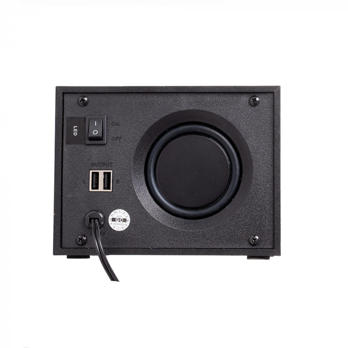 Boxe 2.1 Spacer, Negru, Thunder, 11W(2X3W+5W), USB – Control Volum, Bass [4]