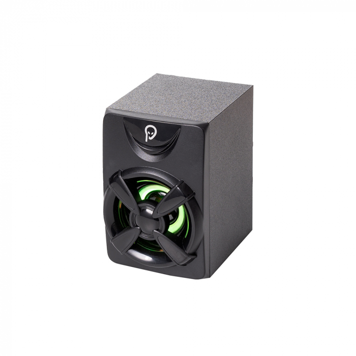 Boxe 2.1 Spacer, Negru, Thunder, 11W(2X3W+5W), USB – Control Volum, Bass [5]