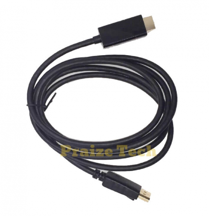 Cablu DisplayPort - HDMI 1.4, 2m Lungime - Tip Male-Male pentru PC Gaming, Monitoare [2]