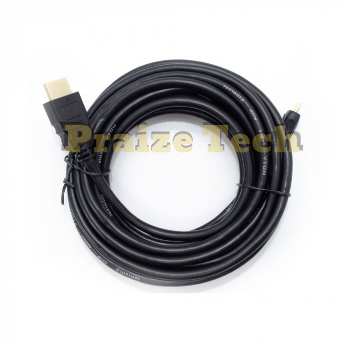 Cablu HDMI 1.4, 19 Pini Tata-Tata, Lungime 10m - TV HD, Monitoare sau Console [2]