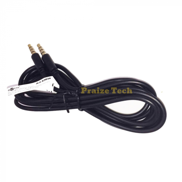 Cablu Jack 3.5 Stereo 4 Pini Tata-Tata, 1.5m Lungime – TRRS, 4 Contacte pentru Telefon, Calculator [2]