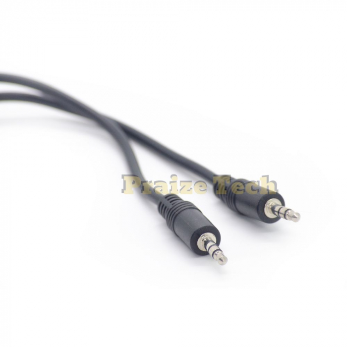 Cablu Jack 3.5 Stereo Tata-Tata, 0.5m Lungime - Tip Male-Male pentru Telefon, Calculator [3]