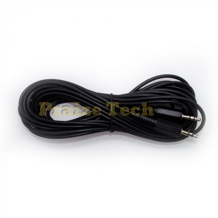 Cablu Jack 3.5 Stereo Tata-Tata, 5m Lungime - Tip Male-Male pentru Telefon, Calculator [2]
