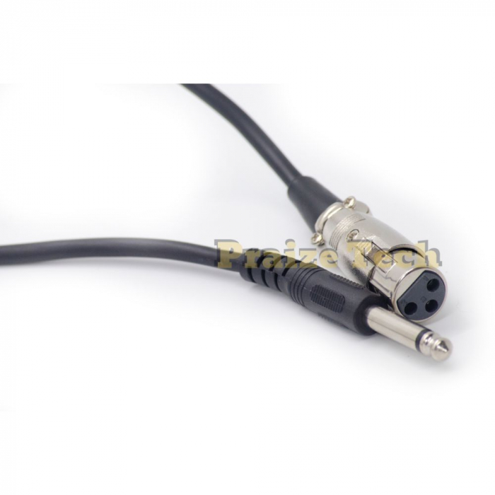Cablu Jack 6.3mm Mono Tata - XLR Canon Mama, 3m Lungime - Cablu pentru Instrumente Profesionale [4]