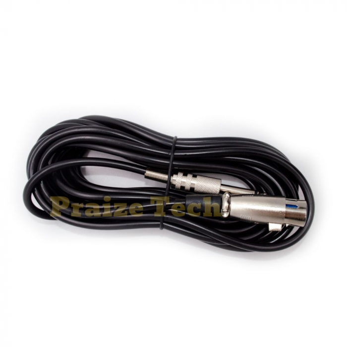 Cablu Jack 6.3mm Mono Tata - XLR Canon Mama, 3m Lungime - Cablu pentru Instrumente Profesionale [3]