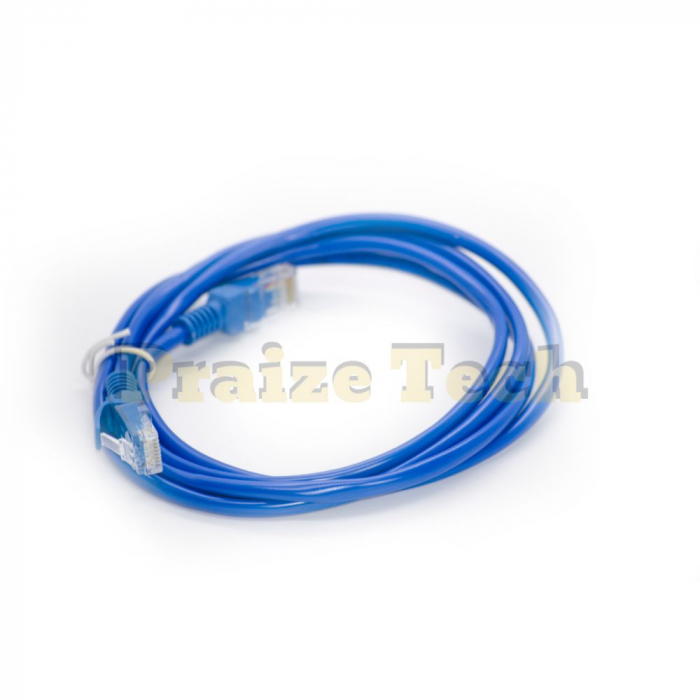 Cablu UTP Retea, Albastru, Ethernet Cat 5e [1]