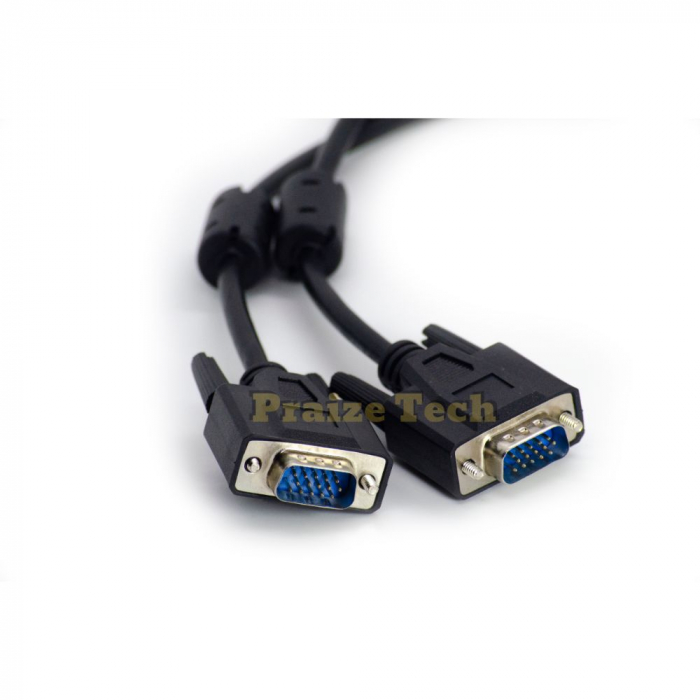 Cablu VGA de Monitor, 15 Pini, Tata-Tata, 3m Lungime - Tip Male-Male pentru Monitor sau Proiector [4]