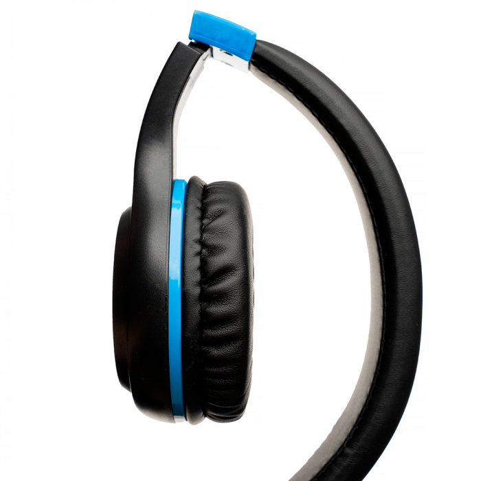 Casti Spacer, Model Albastru, SPHS-Pearl-B, Microfon – Conectare 2x Jack [6]