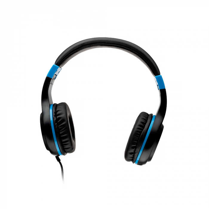 Casti Spacer, Model Albastru, SPHS-Pearl-B, Microfon – Conectare 2x Jack [2]