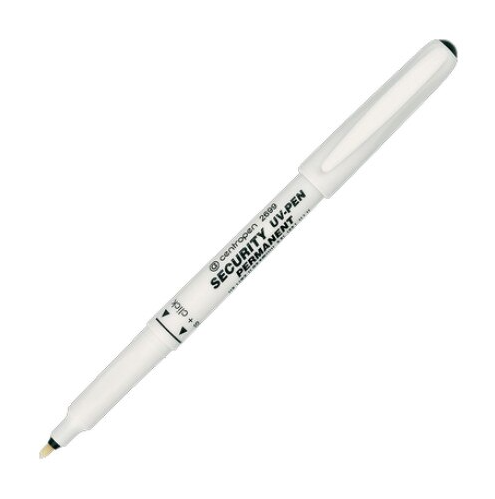 Marker Centropen  Security UV-Pen - Alb [1]