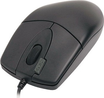 Mouse A4Tech, Negru, 1000 DPI, OP620D - Ideal pentru Birou sau Acasa [2]