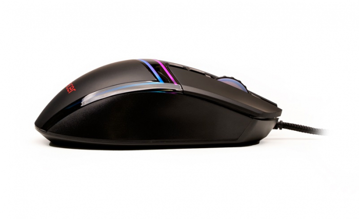 Mouse Gaming Spacer, RGB, 12000 DPI, SPGM Alien Pro - LED RGB, 10 Moduri [4]