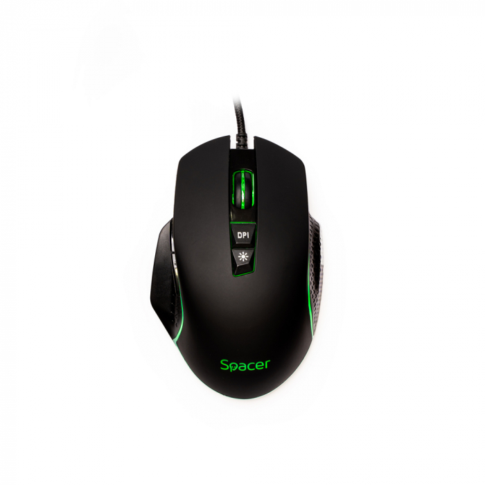 Mouse Gaming Spacer, RGB, 8000 DPI, SPGM Pulsar Speed - LED RGB, 6 Moduri [2]