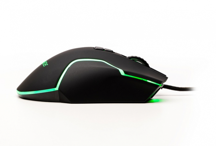Mouse Gaming Spacer, RGB, 12000 DPI, SPGM Alien Race - LED RGB, 8 Moduri [4]