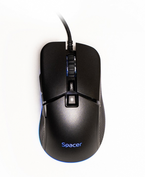 Mouse Gaming Spacer, RGB, 8000 DPI, SPGM Pulsar Pro - LED RGB, 6 Moduri [2]
