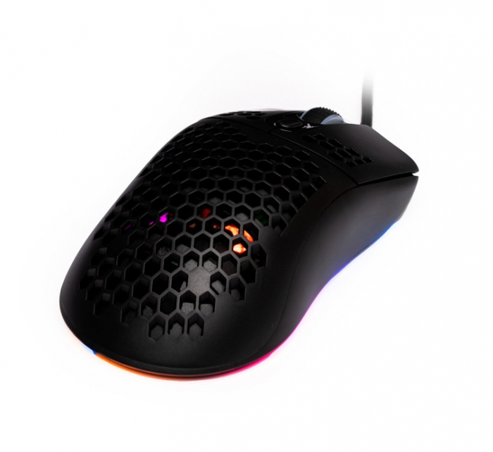 Mouse Gaming Spacer, RGB, 6400 DPI, SPGM Alien Light - LED RGB, 6 Moduri [3]