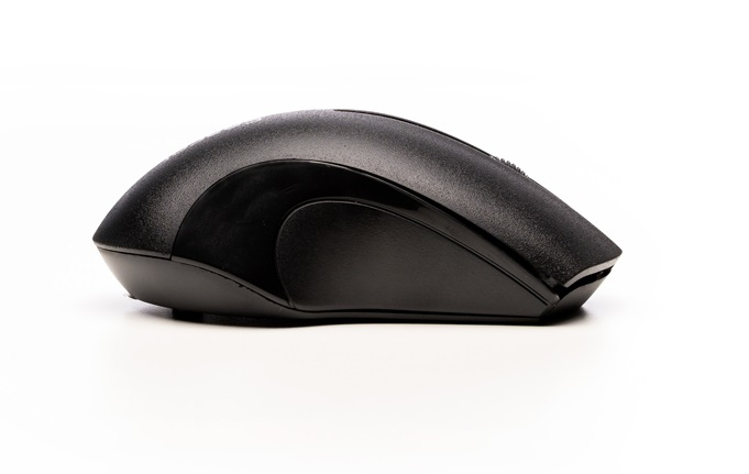 Mouse Wireless Spacer, Negru, 1000 DPI, SPMO-W12 - Ideal pentru Birou sau Acasa [4]