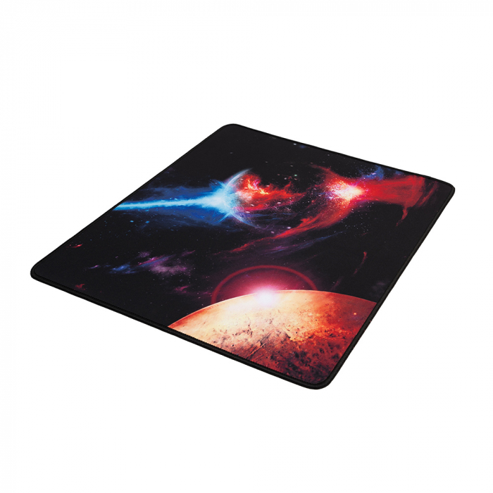 Mousepad Spacer Gaming, L-PICT, 450x400mm, Cauciuc si Textil [2]